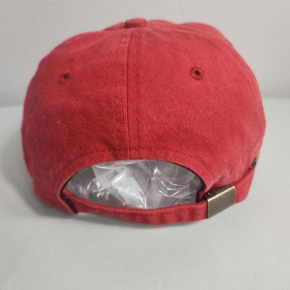 Vintage Truck Country 50 Years Wisconsin Red Strap Back Cap - Picture 6 of 7